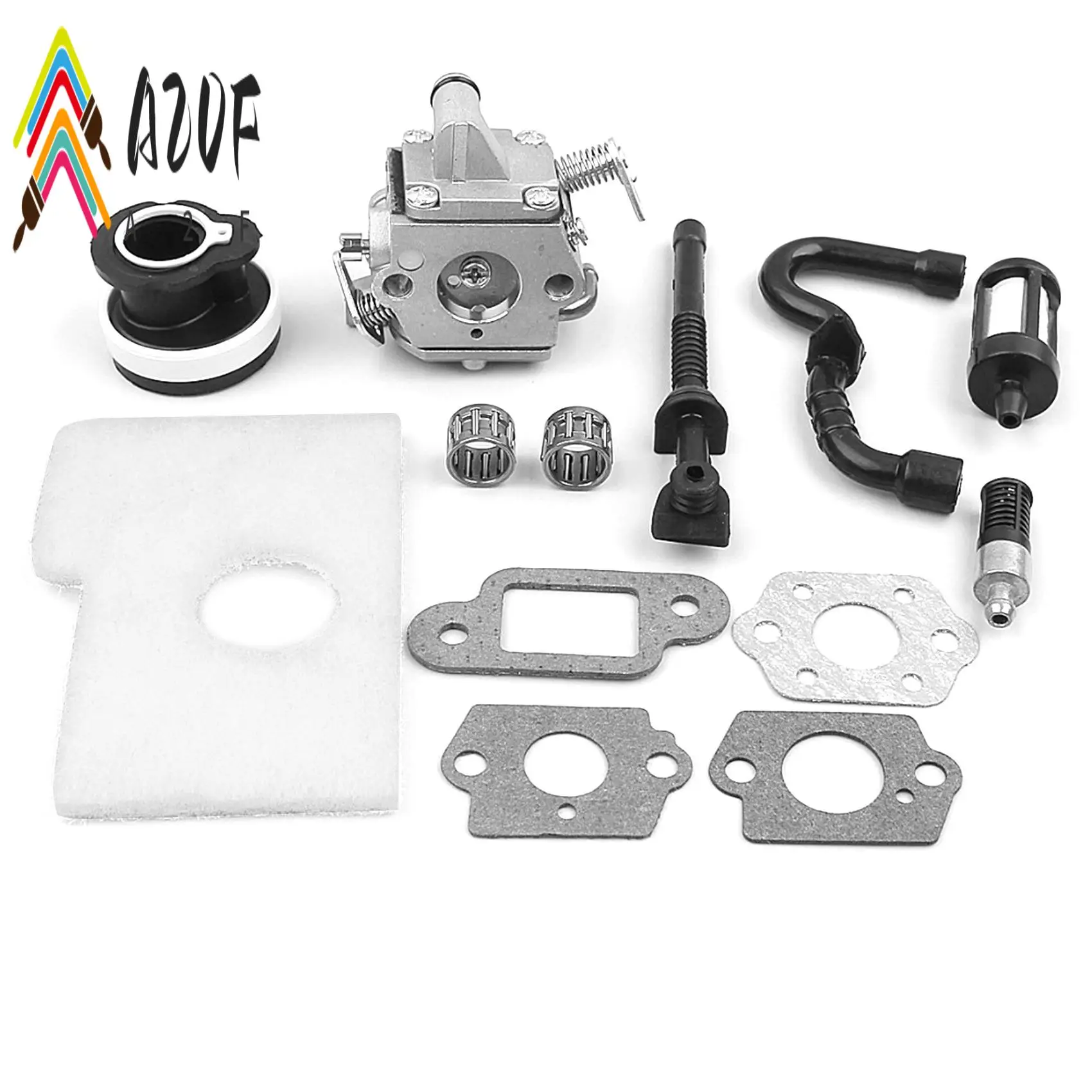 A20F-Carburetor Gasket Intake Manifold Bearing Fuel Hose Kit For STIHL MS180 MS170 MS 180 018 017
A20F-Carburetor Gasket Intake Manifold Bearing Fuel Hose Kit For STIHL MS180 MS170 MS 180 018 017