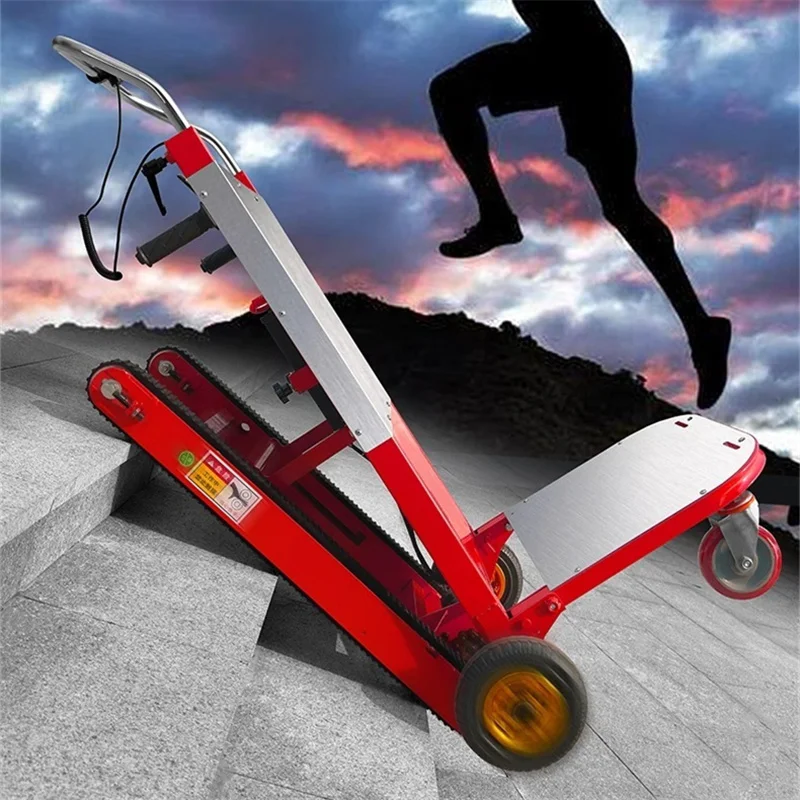 Crawler-Type Up and Down Stair Climber Folding Silent Electric Stair Climbing Vehicle Cargo Handling Cart Load 400KG
Crawler-Type Up and Down Stair Climber Folding Silent Electric Stair Climbing Vehicle Cargo Handling Cart Load 400KG