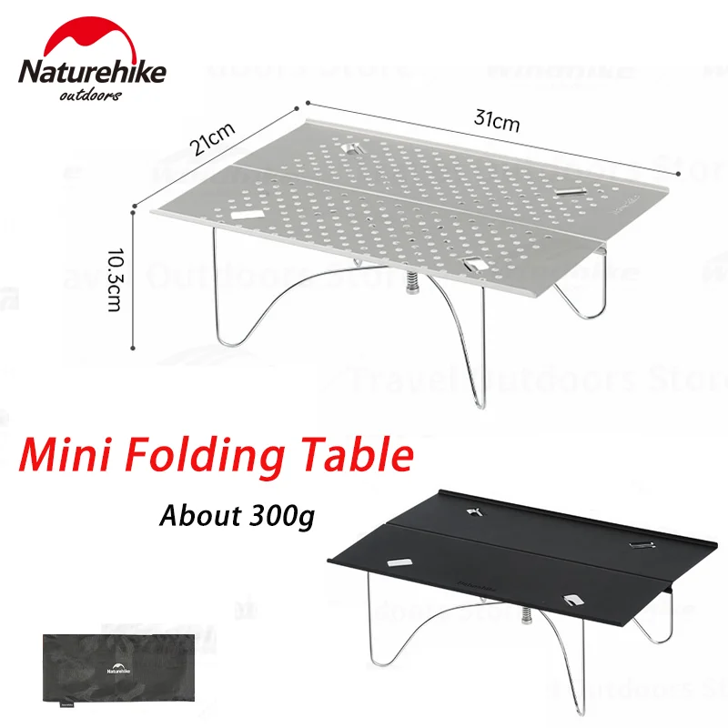 Naturehike Mini Folding Table Outdoor 300g Ultralight Aluminum Alloy Portable Table X Structure Camping Picnic Hiking Mini Table
Naturehike Mini Folding Table Outdoor 300g Ultralight Aluminum Alloy Portable Table X Structure Camping Picnic Hiking Mini Table