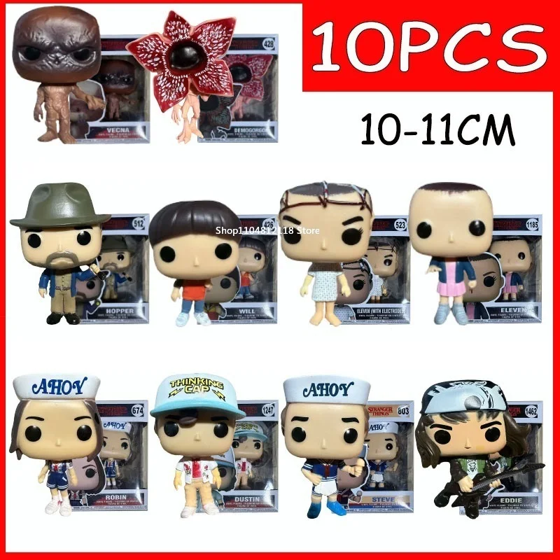 Фигурка Funko Anime Strangers Things Jane Ives/Will Byers/Mike Wheeler, виниловый орнамент для косплея, игрушка, подарок на Новый год
Фигурка Funko Anime Strangers Things Jane Ives/Will Byers/Mike Wheeler, виниловый орнамент для косплея, игрушка, подарок на Новый год