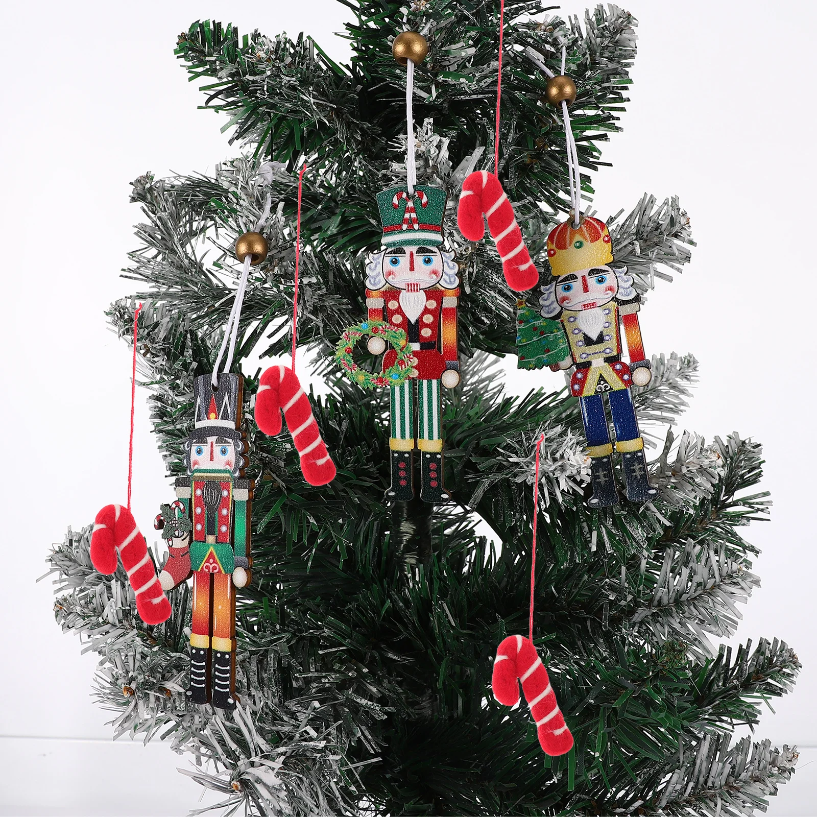 10Pcs Mini Felt Christmas Ornaments - Traditional Candy Cane Design - Vibrant Handcrafted Wool Decor for Tree and Home
10Pcs Mini Felt Christmas Ornaments - Traditional Candy Cane Design - Vibrant Handcrafted Wool Decor for Tree and Home