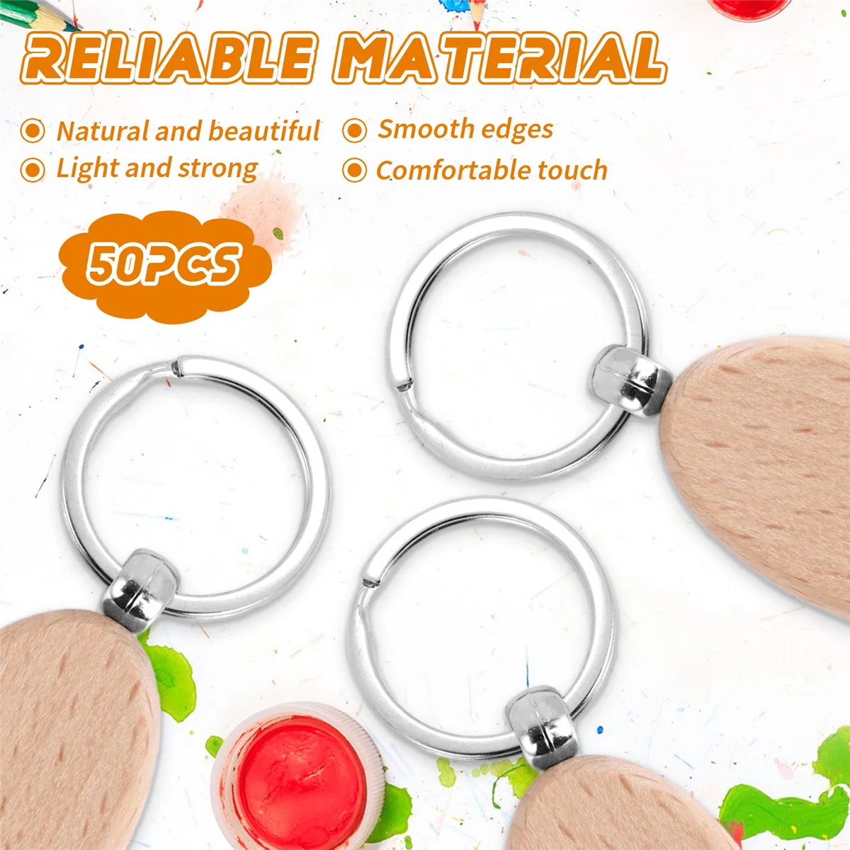 Деревянные заготовки для ключей, 50 шт., деревянный брелок, овальные заготовки для гравировки по дереву, незавершенный деревянный брелок для ключей, бирка для ключей для поделок в подарок своими руками 
Деревянные заготовки для ключей, 50 шт., деревянный брелок, овальные заготовки для гравировки по дереву, незавершенный деревянный брелок для ключей, бирка для ключей для поделок в подарок своими руками