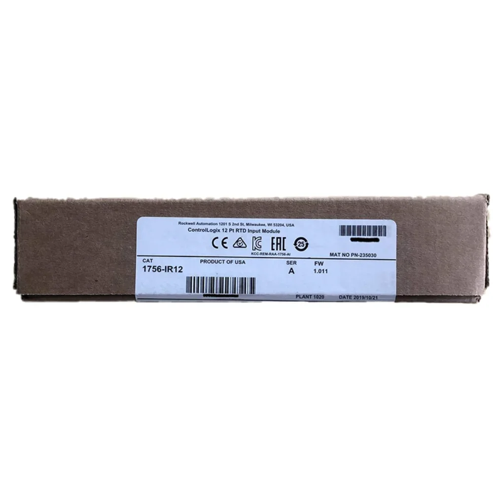 Новый оригинальный 1756-IR12 SERA ControlLogix неизолированный RTD PLC вход 1756IR12
Новый оригинальный 1756-IR12 SERA ControlLogix неизолированный RTD PLC вход 1756IR12
