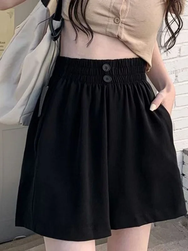 plus Size Elastic Waist Wide Leg Short Pants Quick Dry Lightweight Summer New Style Comfortable Breathable Women's Pants
plus Size Elastic Waist Wide Leg Short Pants Quick Dry Lightweight Summer New Style Comfortable Breathable Women's Pants