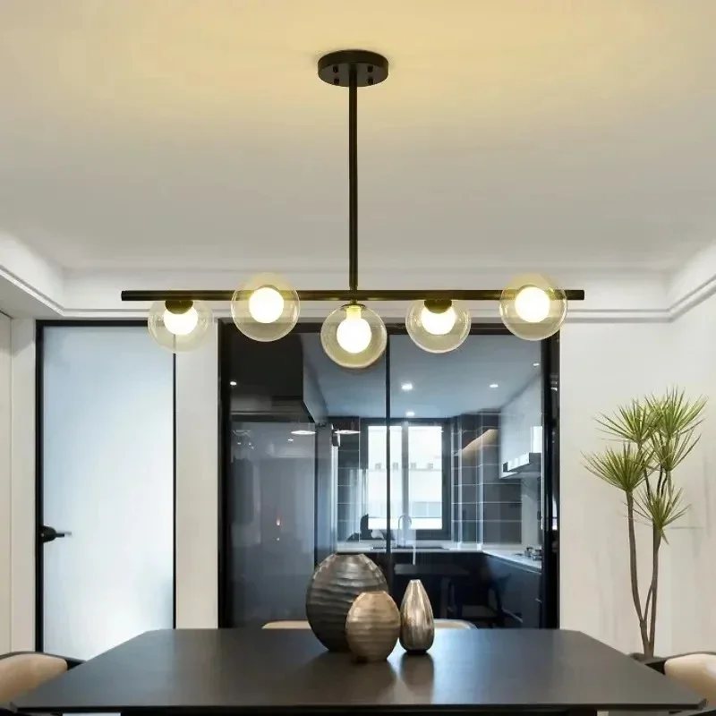 Nordic Kitchen Island Table Living Room Bedroom Pendant Light LED Glass Lighting Home Decoration Creative Simple Pendant Light
Nordic Kitchen Island Table Living Room Bedroom Pendant Light LED Glass Lighting Home Decoration Creative Simple Pendant Light