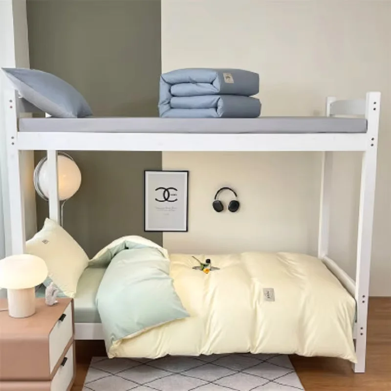 3 шт., приятная для кожи стиральная хлопковая простыня и покрывало, комплект из трех предметов, подходит для спальни, односпальная кровать, студенческое общежитие
3 шт., приятная для кожи стиральная хлопковая простыня и покрывало, комплект из трех предметов, подходит для спальни, односпальная кровать, студенческое общежитие