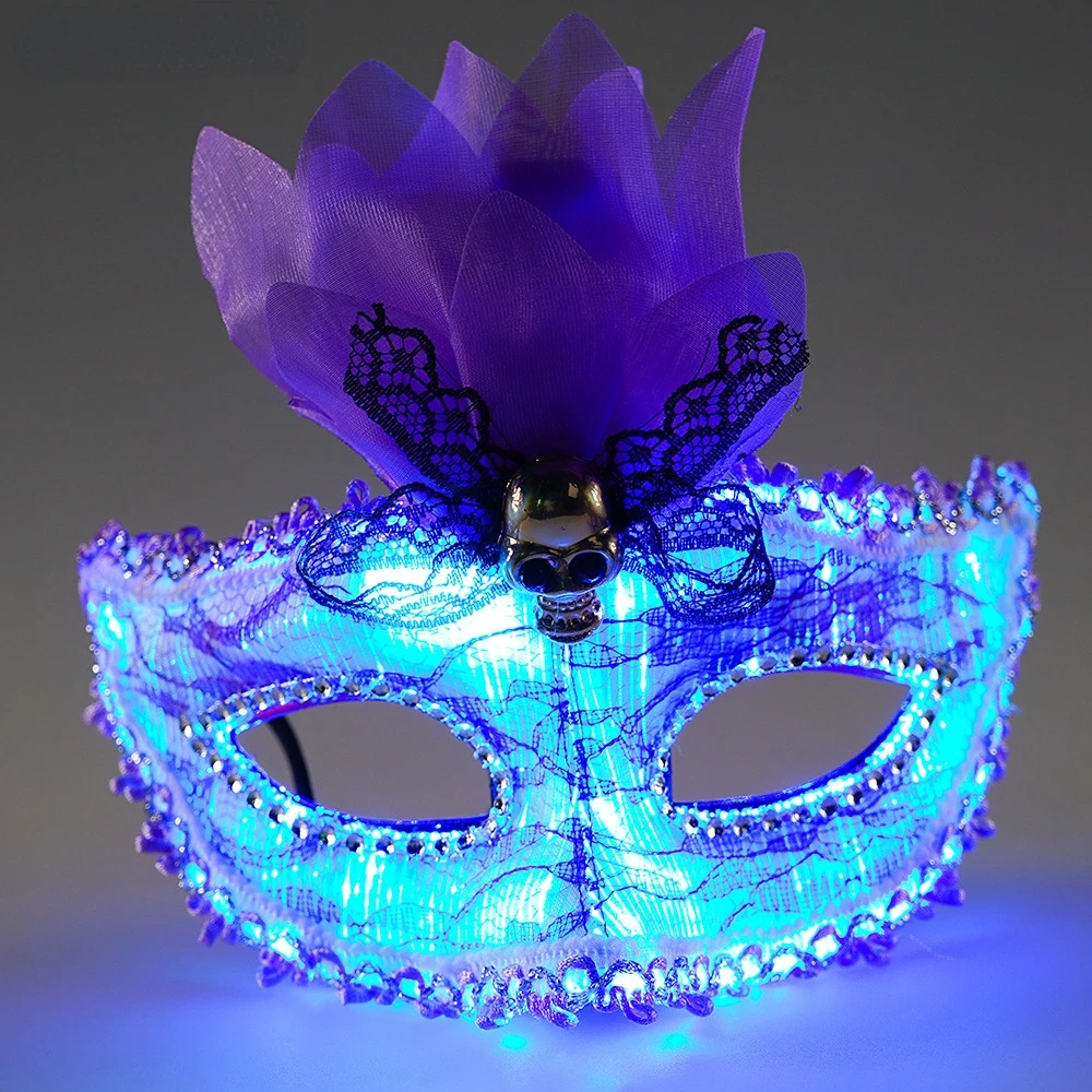 Horror Halloween Mask Electric Syllable Party Luminous Optical Fiber Christmas Luminous Eye Mask
Horror Halloween Mask Electric Syllable Party Luminous Optical Fiber Christmas Luminous Eye Mask