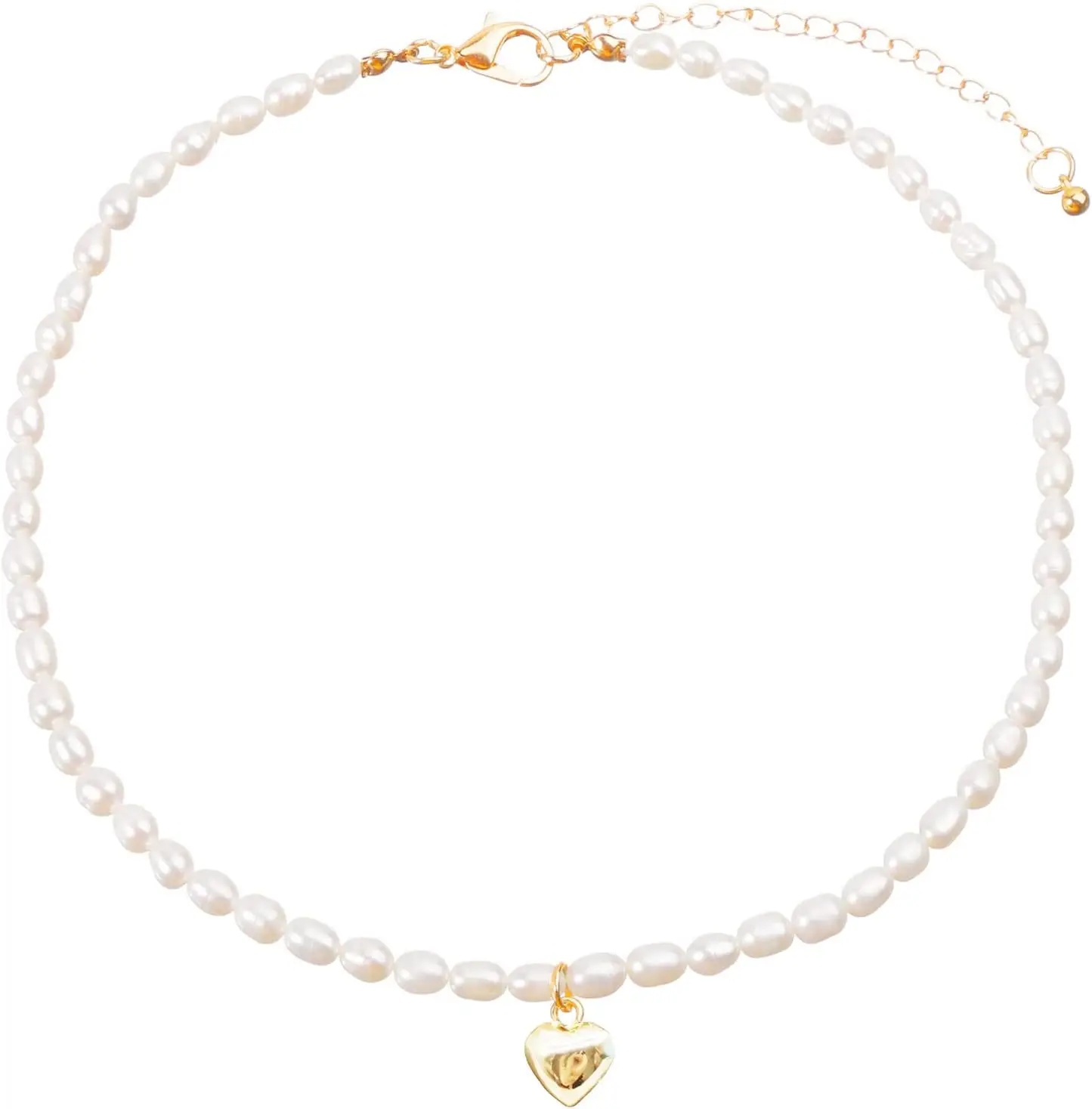 Natural Freshwater Pearl Choker Necklace for Women Trendy 14K Gold Plated Pearl Necklaces Handmade Jewelry Gift
Natural Freshwater Pearl Choker Necklace for Women Trendy 14K Gold Plated Pearl Necklaces Handmade Jewelry Gift