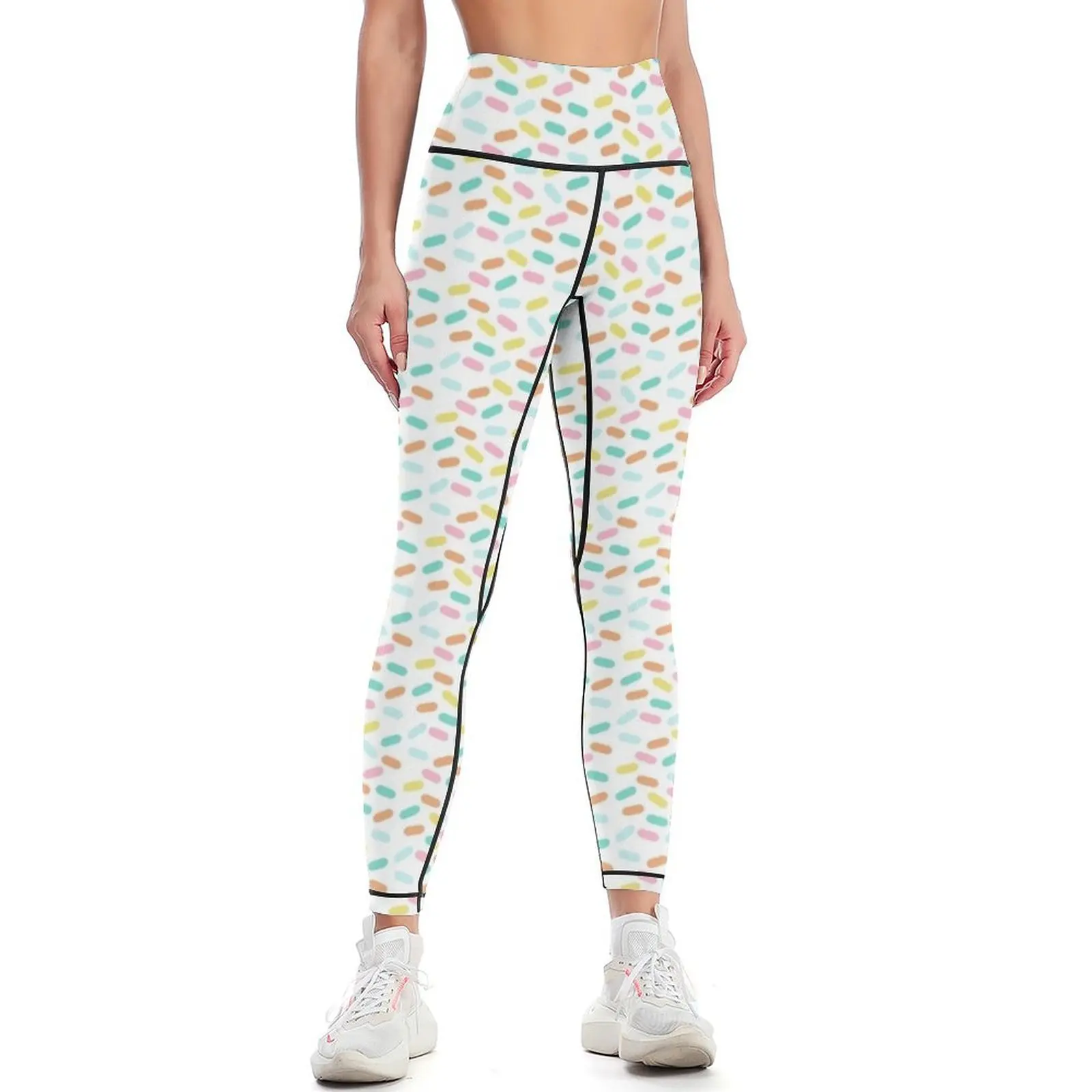 Sprinkles Everywhere Leggings gym's clothing Women's high waist Womens Leggings
Sprinkles Everywhere Leggings gym's clothing Women's high waist Womens Leggings