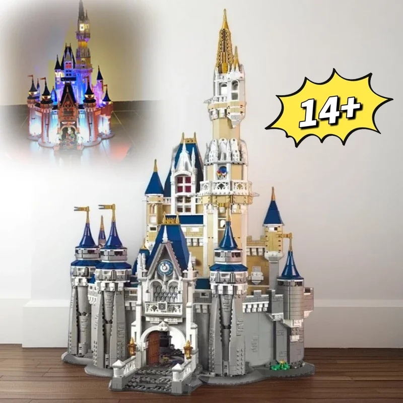 4080PCS74CM Princess Castle Building Blocks Set, Modular Toy Home Decor, Gift for Girls Christmas Birthday (LED Lights Optional)
4080PCS74CM Princess Castle Building Blocks Set, Modular Toy Home Decor, Gift for Girls Christmas Birthday (LED Lights Optional)