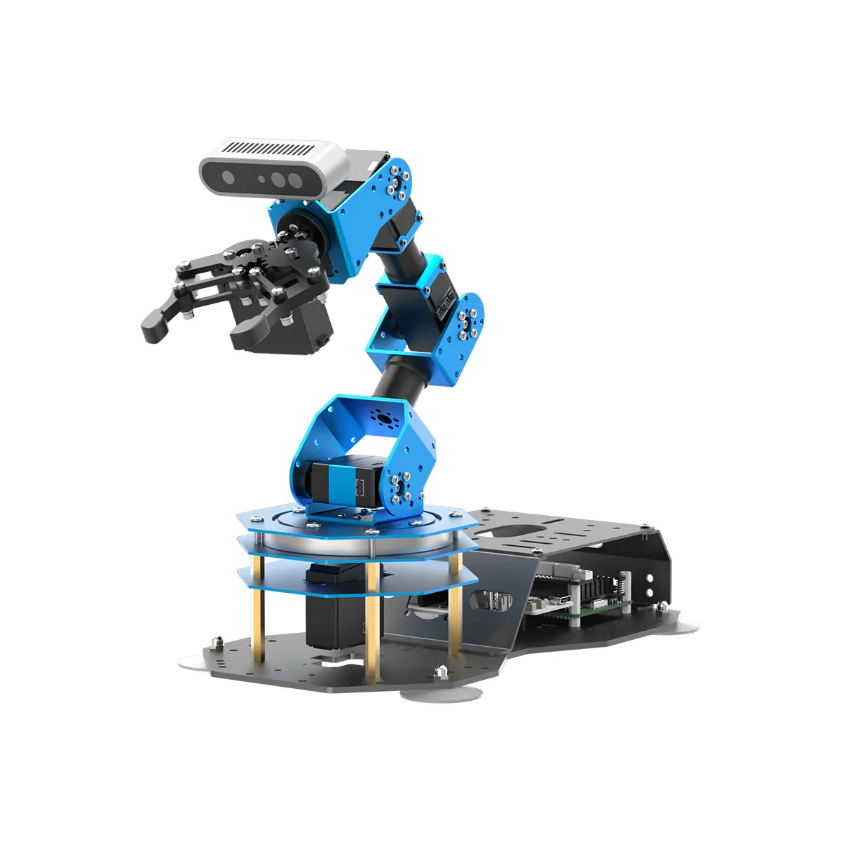 Hiwonder ArmPi Ultra – ROS2 3D Vision Robot Arm with Multimodal Large AI Model, Voice Interaction & Object Recognition
Hiwonder ArmPi Ultra – ROS2 3D Vision Robot Arm with Multimodal Large AI Model, Voice Interaction & Object Recognition