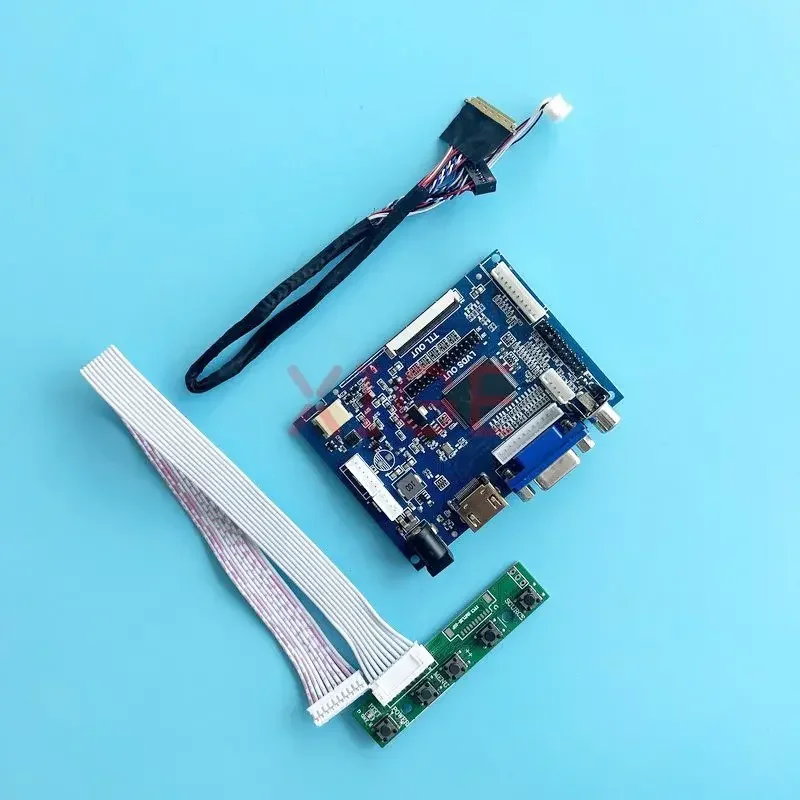 Комплект «сделай сам» для B156XW02 V0/V1/V2/V3/V6/V7, совместимый с HDMI, 1366x768 VGA 2AV, 40-контактный LVDS, 15,6 дюйма, плата контроллера экрана ноутбука
Комплект «сделай сам» для B156XW02 V0/V1/V2/V3/V6/V7, совместимый с HDMI, 1366x768 VGA 2AV, 40-контактный LVDS, 15,6 дюйма, плата контроллера экрана ноутбука