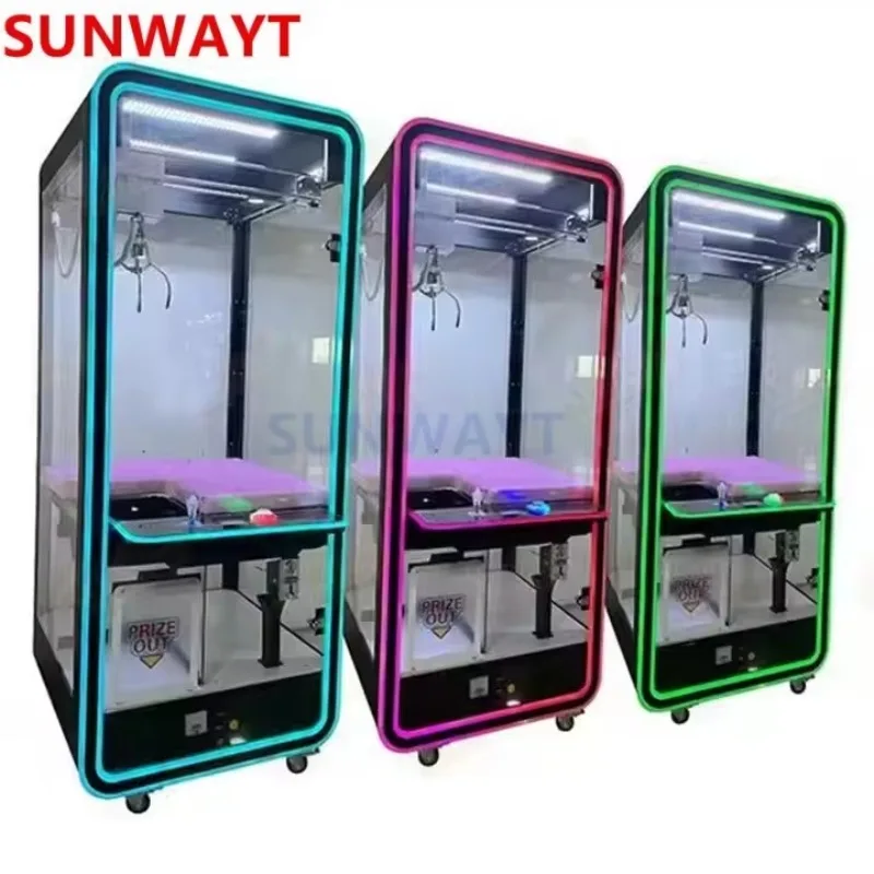 Entertainment Arcade Claw Machine CLAW SKILL CRANE MACHINE Transparent FUTURISTIC BLACK
Entertainment Arcade Claw Machine CLAW SKILL CRANE MACHINE Transparent FUTURISTIC BLACK