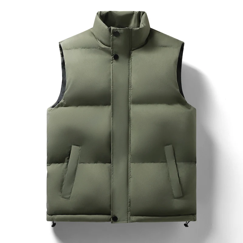Men Slim Fit Stand Collar Vest Mens Brand Vest Jacket New Autumn Winter Warm Sleeveless Jackets Male Outwear Casual Waistcoat
Men Slim Fit Stand Collar Vest Mens Brand Vest Jacket New Autumn Winter Warm Sleeveless Jackets Male Outwear Casual Waistcoat