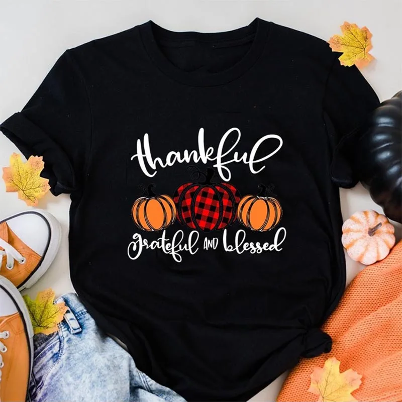 Женская футболка «Спасибо» Grateful & Blessed, забавная винтажная женская футболка в клетку с тыквой, футболка в стиле Харадзюку Tumblr, футболки
Женская футболка «Спасибо» Grateful & Blessed, забавная винтажная женская футболка в клетку с тыквой, футболка в стиле Харадзюку Tumblr, футболки