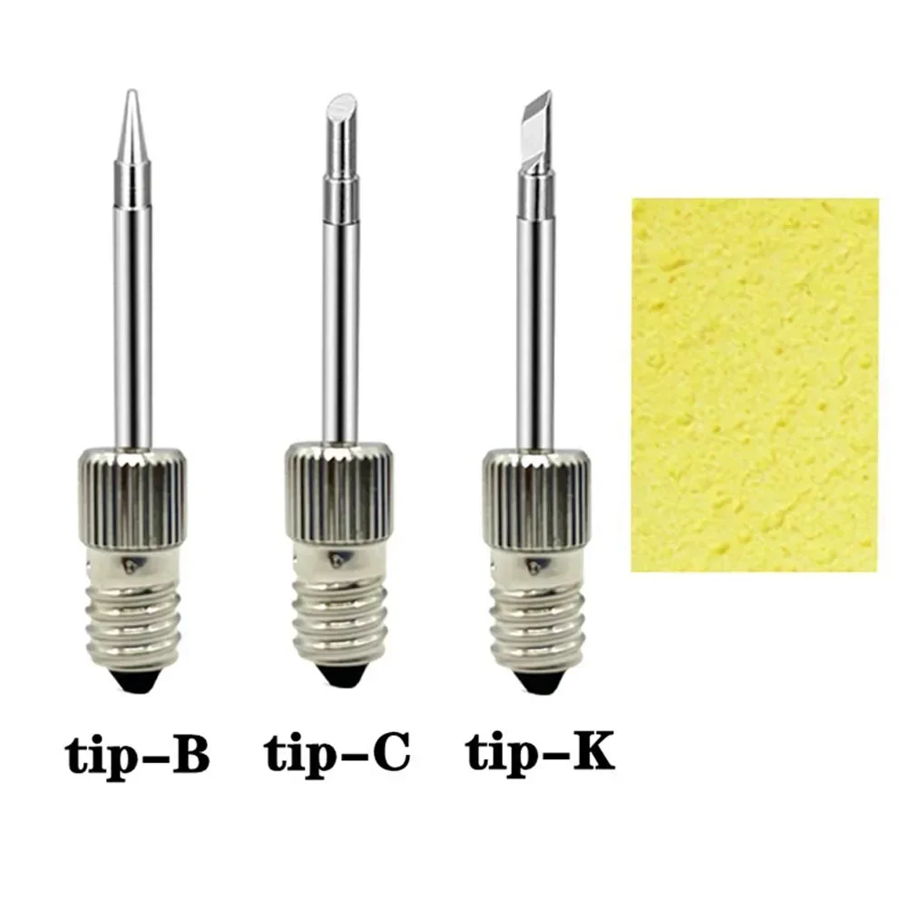 1 Set E10 Interface Soldering Iron Tips Welding Tips USB Soldering Tip Set B C K Type Steel USB Soldering Tip Welding Tool
1 Set E10 Interface Soldering Iron Tips Welding Tips USB Soldering Tip Set B C K Type Steel USB Soldering Tip Welding Tool