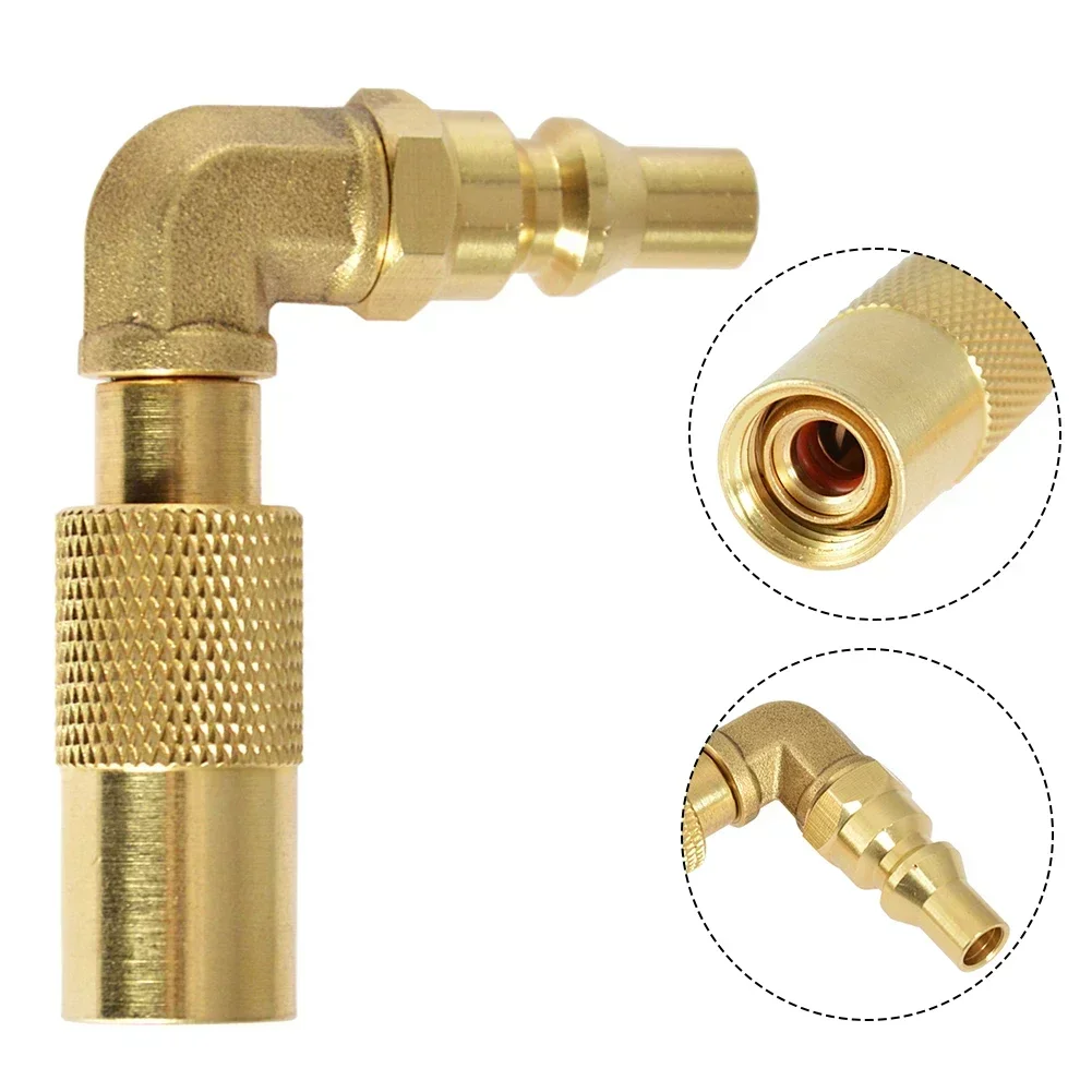 Propane Elbow Fitting Replace Low Pressure Gas Griddle Portable Quick Connect For 9/16 Inch To 1/4 Inch Propane Adapter
Propane Elbow Fitting Replace Low Pressure Gas Griddle Portable Quick Connect For 9/16 Inch To 1/4 Inch Propane Adapter
