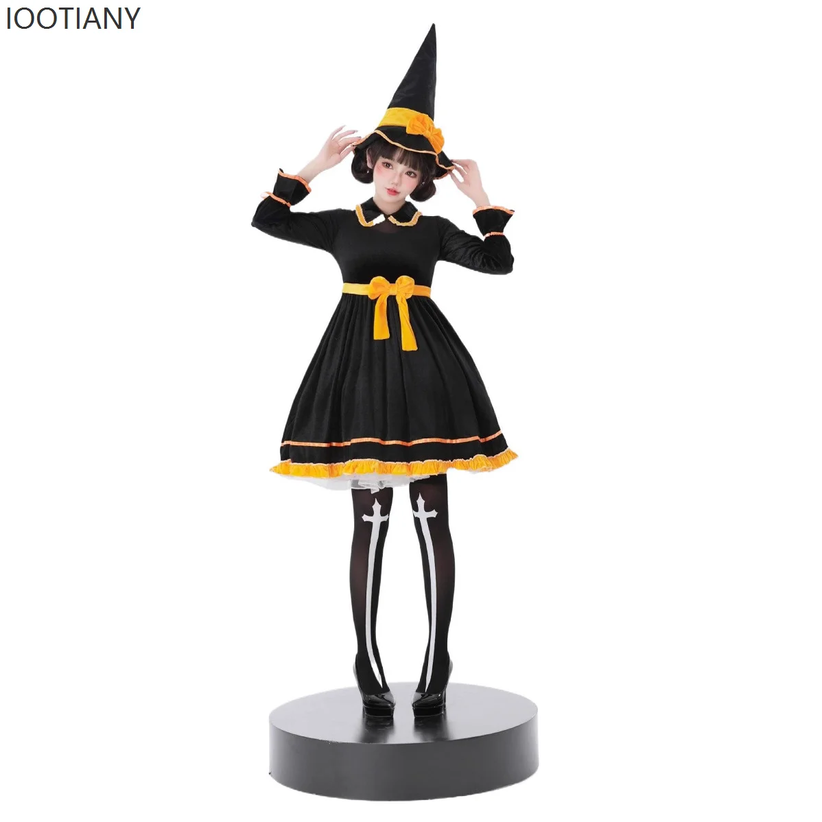 IOOTIANYHalloween Costume Japanese Pumpkin Skirt Witch Costume Carnival Masquerade Cosplay Performance Costume Witch Dress 2025
IOOTIANYHalloween Costume Japanese Pumpkin Skirt Witch Costume Carnival Masquerade Cosplay Performance Costume Witch Dress 2025