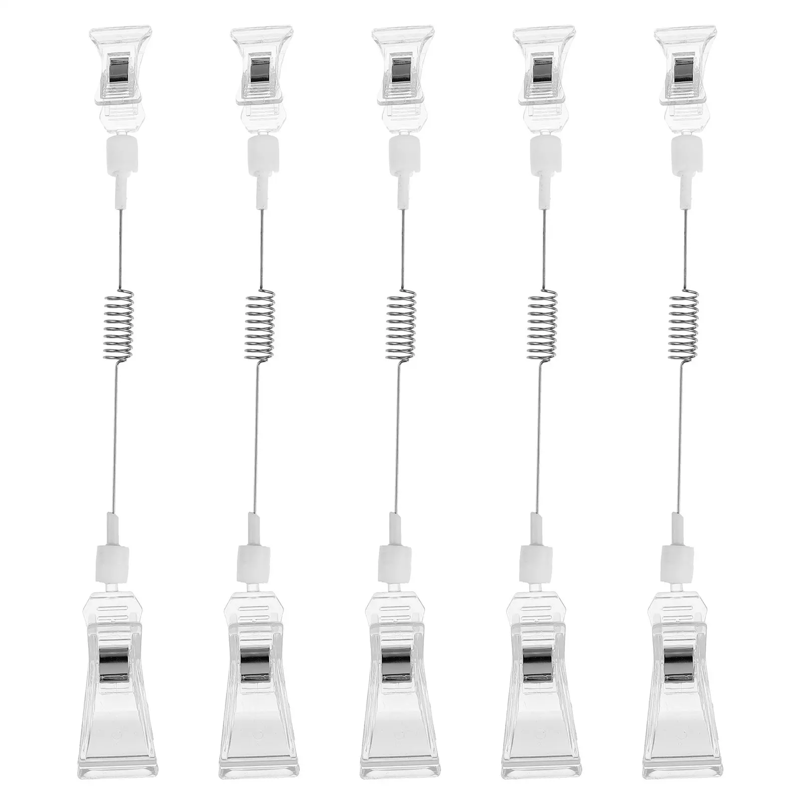 5Pcs Advertising Clip Price Tag Display Holder Safe Odorless Dual-Head Clips for Retail Store Shopping Mall Price Tag Holder
5Pcs Advertising Clip Price Tag Display Holder Safe Odorless Dual-Head Clips for Retail Store Shopping Mall Price Tag Holder