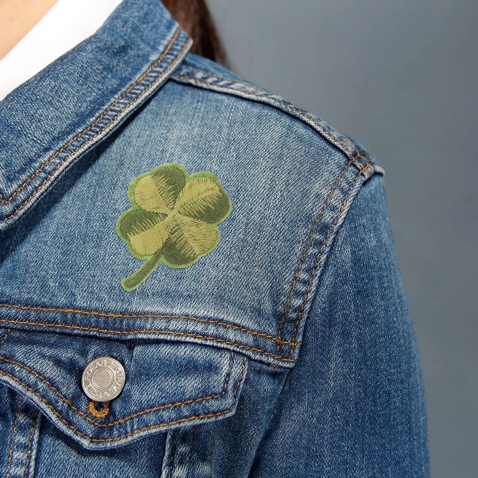 10 Pcs Green Leaf Embroidery Patch Iron On Sew Clothes Bags St Patrick Day Shamrock Lucky Decorative Applique Fabric
10 Pcs Green Leaf Embroidery Patch Iron On Sew Clothes Bags St Patrick Day Shamrock Lucky Decorative Applique Fabric