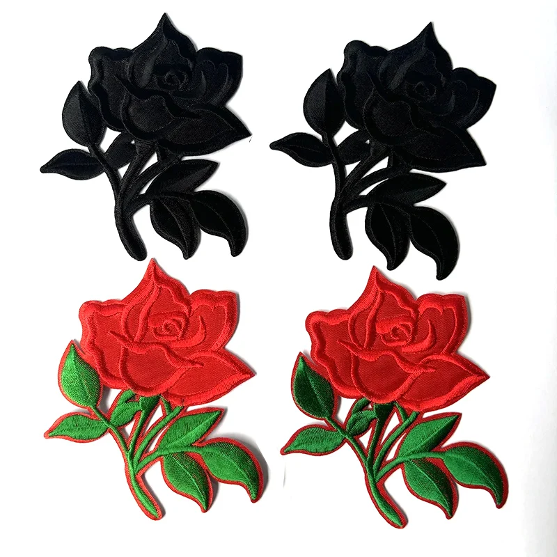 10Pcs Embroidered Rose Flower Patches Iron On Fashion Clothes Stickers Applique For DIY Apparel Sewing Clothing Accessories
10Pcs Embroidered Rose Flower Patches Iron On Fashion Clothes Stickers Applique For DIY Apparel Sewing Clothing Accessories