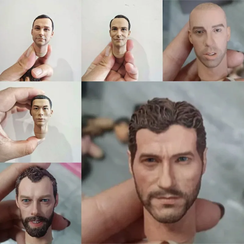 1/6 Scale Army Head Sculpt Allied Forces U.S.A Britain Male Solider Head Played Model for 12in Action Figure Toy Collection
1/6 Scale Army Head Sculpt Allied Forces U.S.A Britain Male Solider Head Played Model for 12in Action Figure Toy Collection