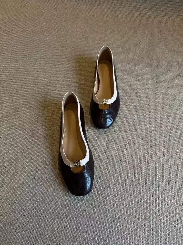 Версия из овчины, ретро-ботин на плоской подошве с круглым носком, Mary Jane oes, женская модная повседневная резиновая подошва без шнуровки на низком каблуке
Версия из овчины, ретро-ботин на плоской подошве с круглым носком, Mary Jane oes, женская модная повседневная резиновая подошва без шнуровки на низком каблуке