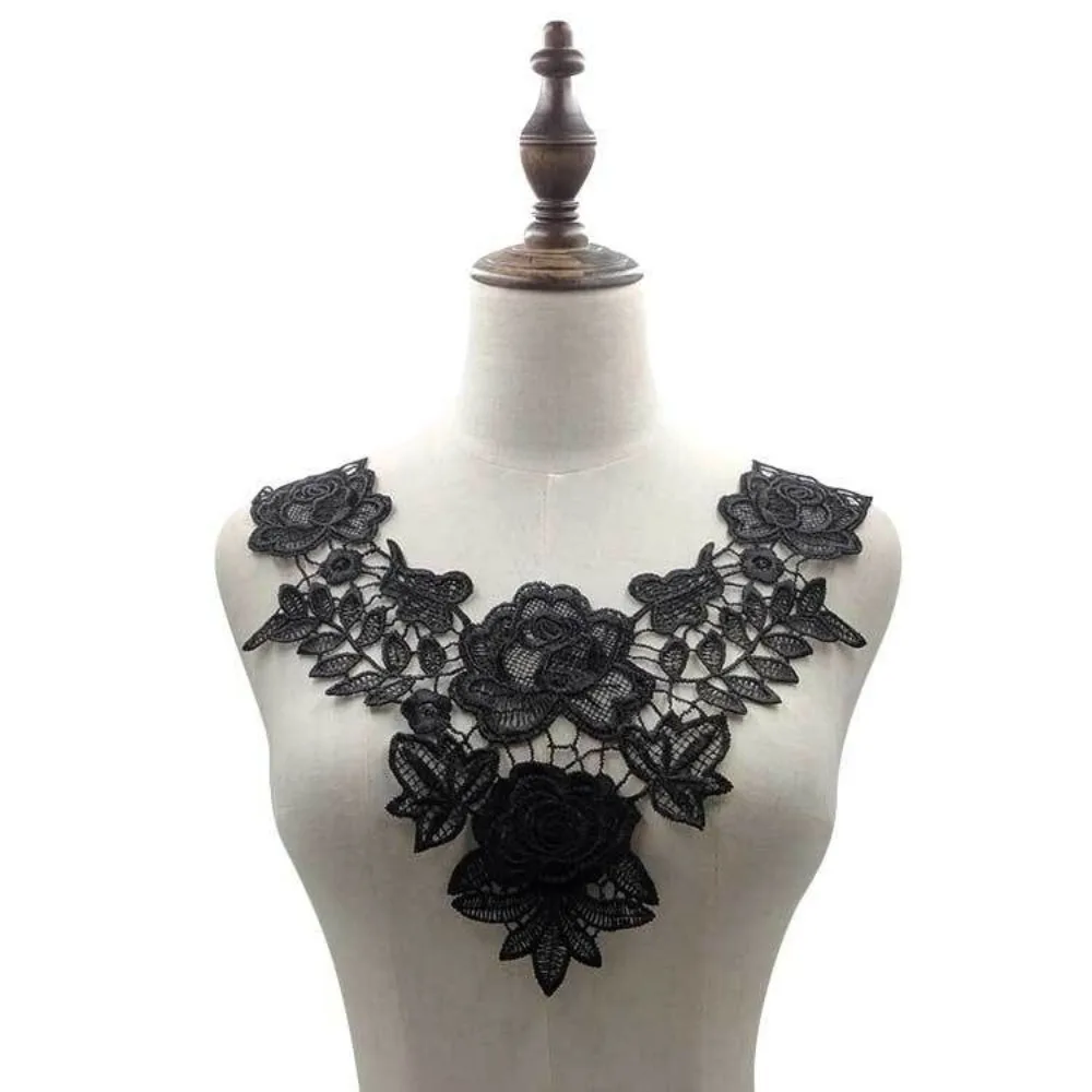 Vintage Embroidery Lace Sewing Collar Polyester Silk Hollow Corsage Folk Dance Embroidery Sticker DIY Apparel Sewing Supplies
Vintage Embroidery Lace Sewing Collar Polyester Silk Hollow Corsage Folk Dance Embroidery Sticker DIY Apparel Sewing Supplies