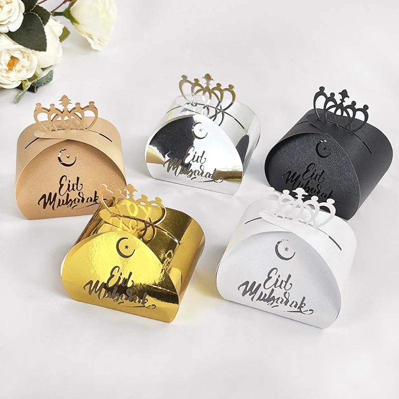 10/20pcs Eid Mubarak Candy Chocolate Boxes Ramadan Decoration Cookies Gifts Packaging Box Bags For Muslim Islamic Festival Party
10/20pcs Eid Mubarak Candy Chocolate Boxes Ramadan Decoration Cookies Gifts Packaging Box Bags For Muslim Islamic Festival Party
