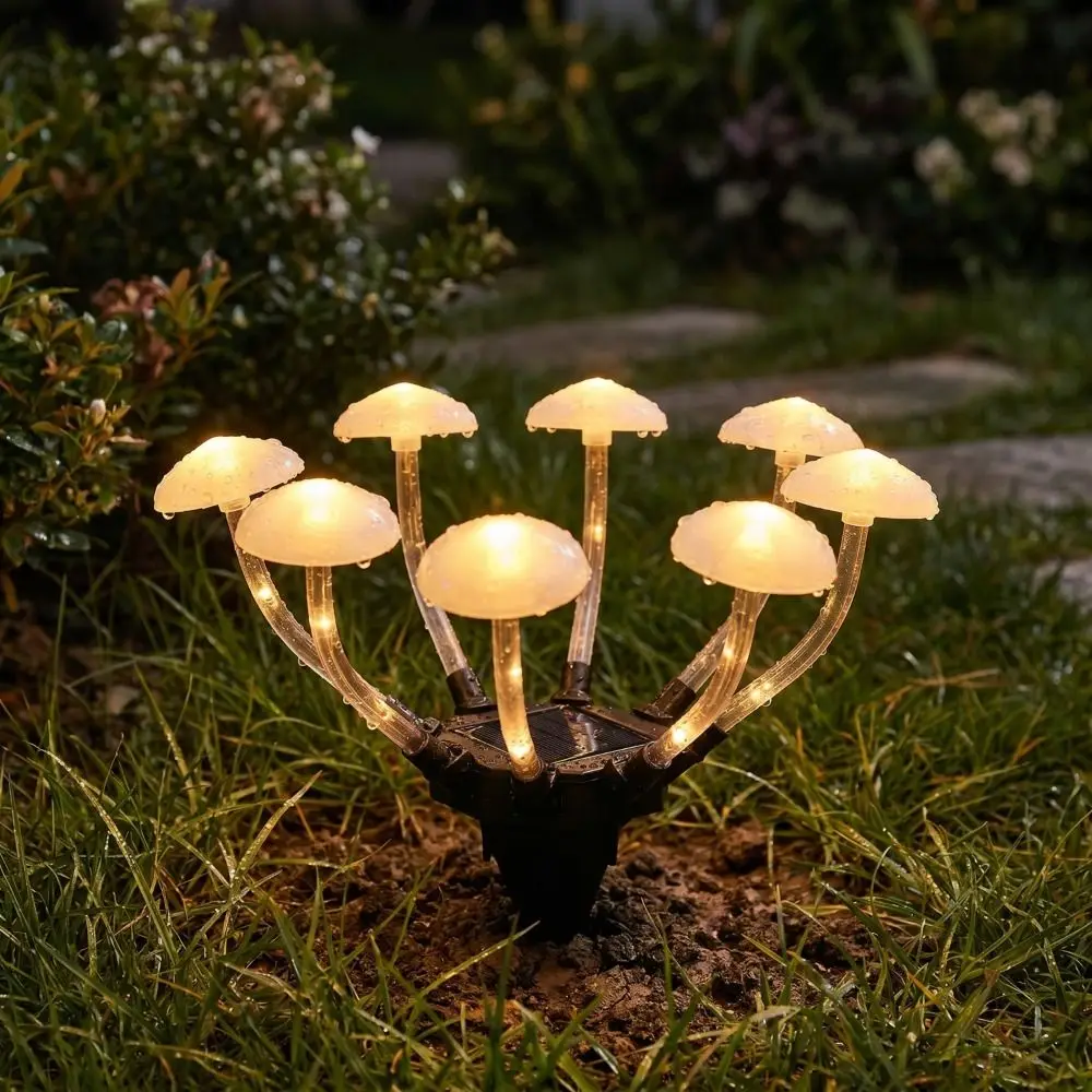Solar-Powered Solar-Powered Lamp Mushroom-Shaped Night Lighting Outdoor Lamp Patio Decoration Automatic Light Sensor
Solar-Powered Solar-Powered Lamp Mushroom-Shaped Night Lighting Outdoor Lamp Patio Decoration Automatic Light Sensor
