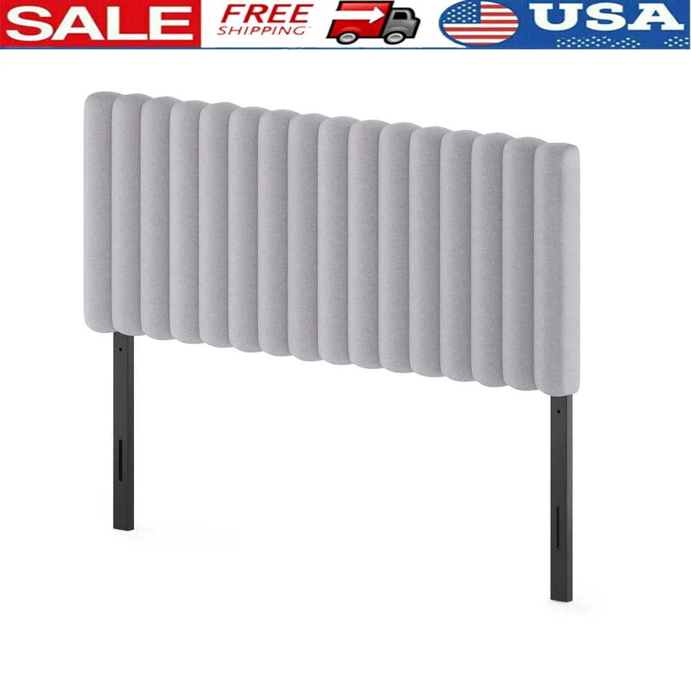 Upholstered Tufted Headboard Full Size Easy Assembly Neutral Design Bedroom Decor Hardware Included Durable Polyester Material
Upholstered Tufted Headboard Full Size Easy Assembly Neutral Design Bedroom Decor Hardware Included Durable Polyester Material
