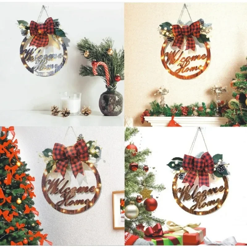 Home Luminous Welcome Doorplate Decoration, Artificial Flower, Wall Hanging, Family Garland
Home Luminous Welcome Doorplate Decoration, Artificial Flower, Wall Hanging, Family Garland