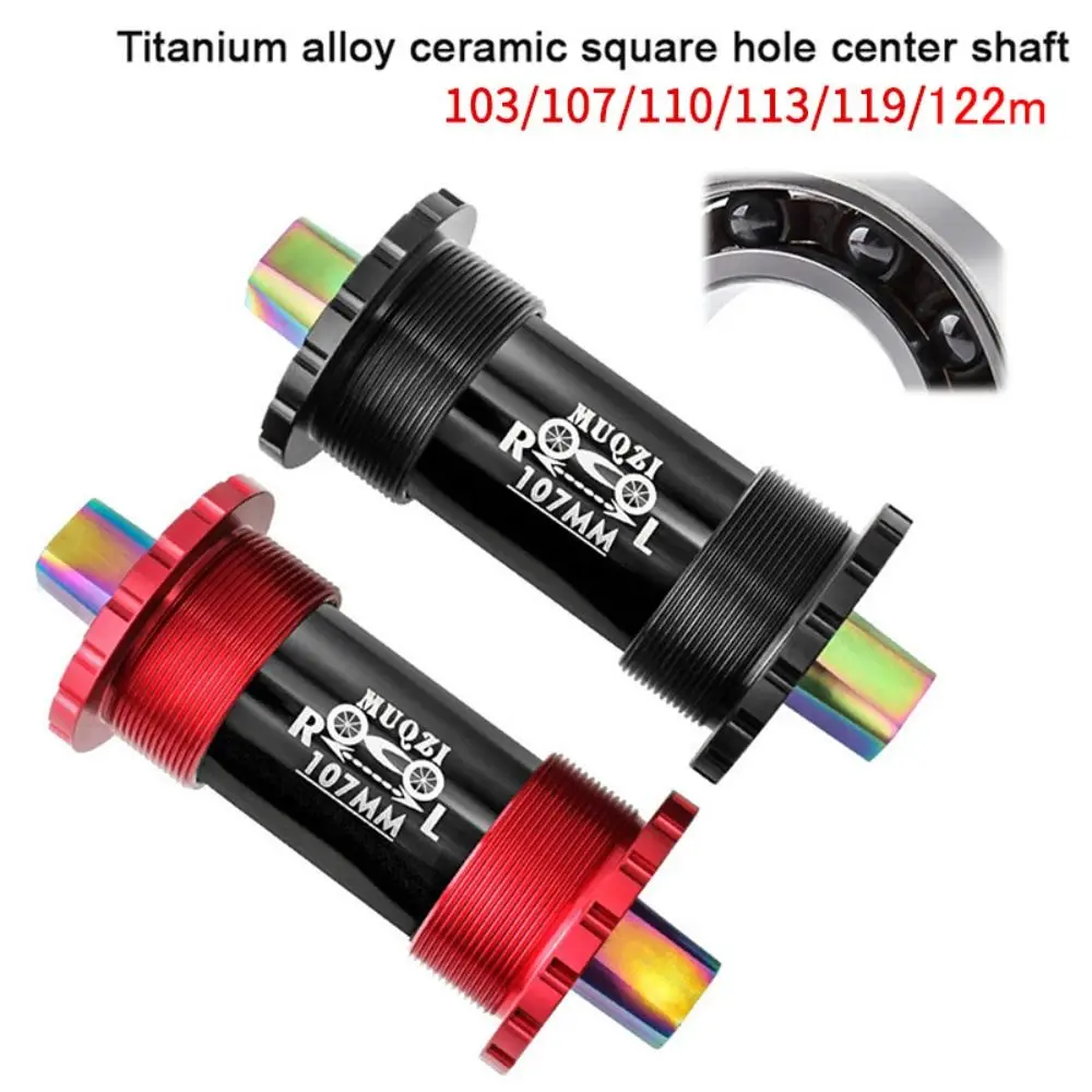 Square Titanium Alloy Sealed Bearing Thread Kit Bike Axle Bicycle BB Bicycle Bottom Bracket Ceramic Axle Bike Crankset Shaft
Square Titanium Alloy Sealed Bearing Thread Kit Bike Axle Bicycle BB Bicycle Bottom Bracket Ceramic Axle Bike Crankset Shaft