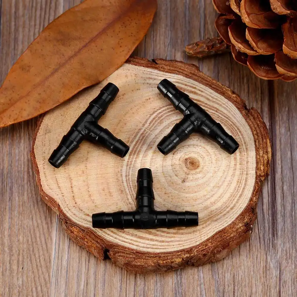 100PCS Pipe Tee Joiner Easy Installation Drip Irrigation Tee Pipe Kit For Garden Lawn
100PCS Pipe Tee Joiner Easy Installation Drip Irrigation Tee Pipe Kit For Garden Lawn