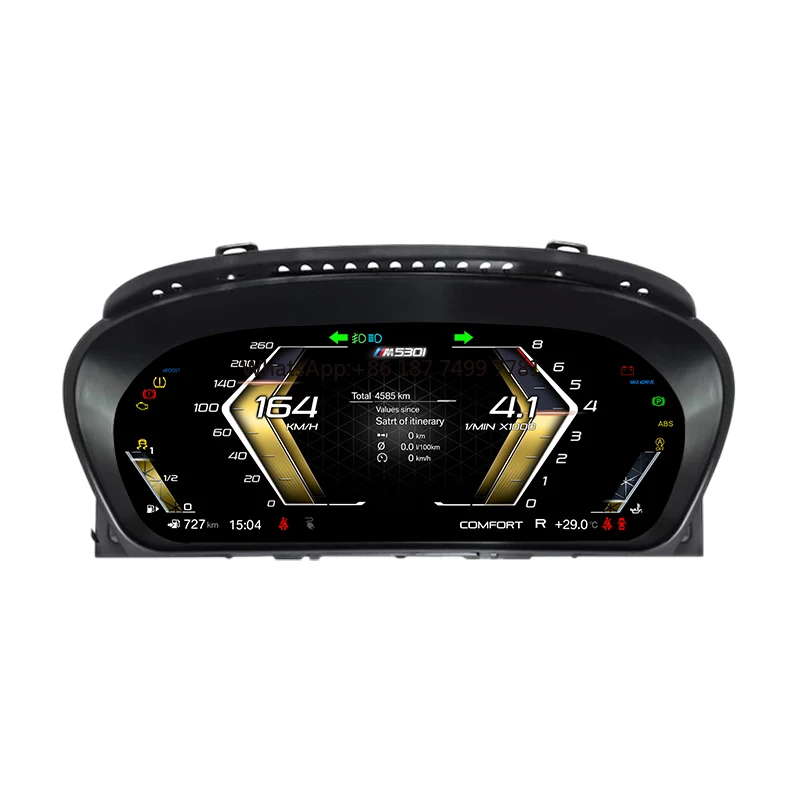 12.5 Inch Carplay for . E60 E61 Speed Meter Screen Dashboard LCD Instrument Car Multimedia Player Digital Cluster Cockpit
12.5 Inch Carplay for . E60 E61 Speed Meter Screen Dashboard LCD Instrument Car Multimedia Player Digital Cluster Cockpit