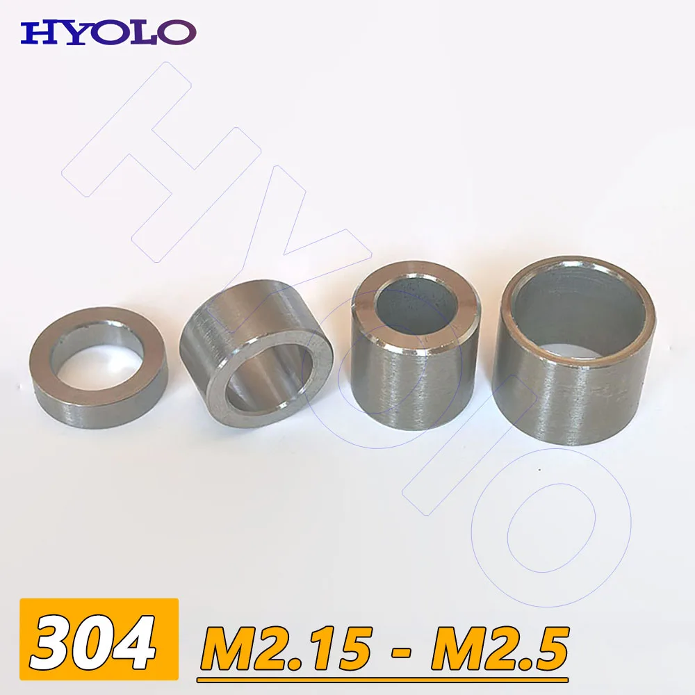 304 Stainless Steel Unthreaded Bushing Washer Round Hollow Standoff Straight Through Column Gasket Sleeve Spacer M2.15 - M2.5
304 Stainless Steel Unthreaded Bushing Washer Round Hollow Standoff Straight Through Column Gasket Sleeve Spacer M2.15 - M2.5