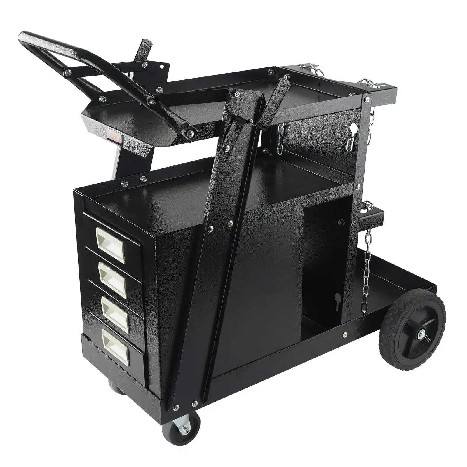 TC0737 Rolling Steel Welding Cart with 4 Drawers Tool Cart
TC0737 Rolling Steel Welding Cart with 4 Drawers Tool Cart