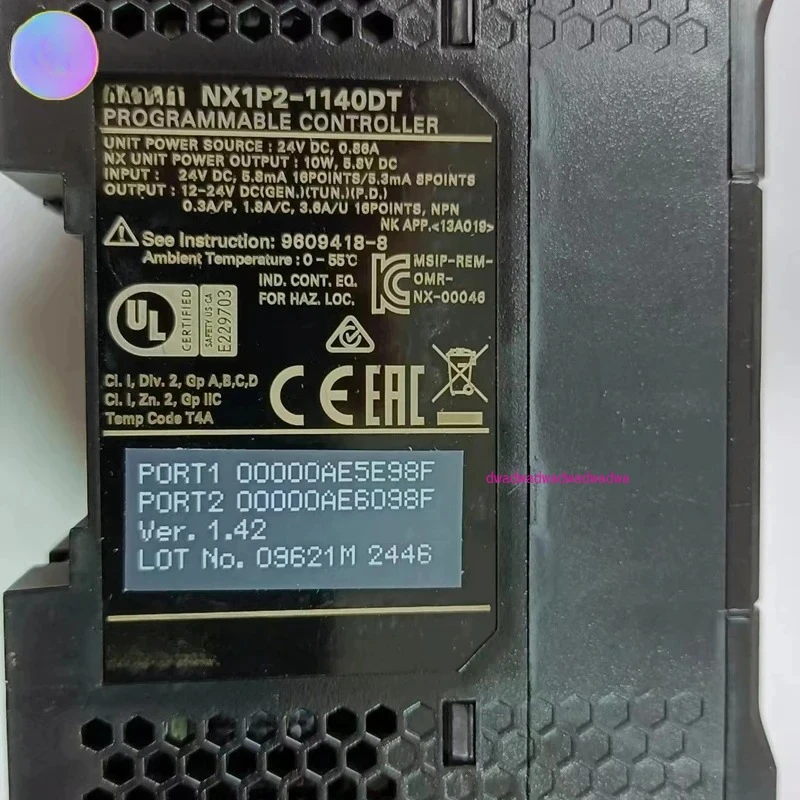 NX1P2-1140DT Programmable Controller Elevator Parts Lift Accessories
NX1P2-1140DT Programmable Controller Elevator Parts Lift Accessories