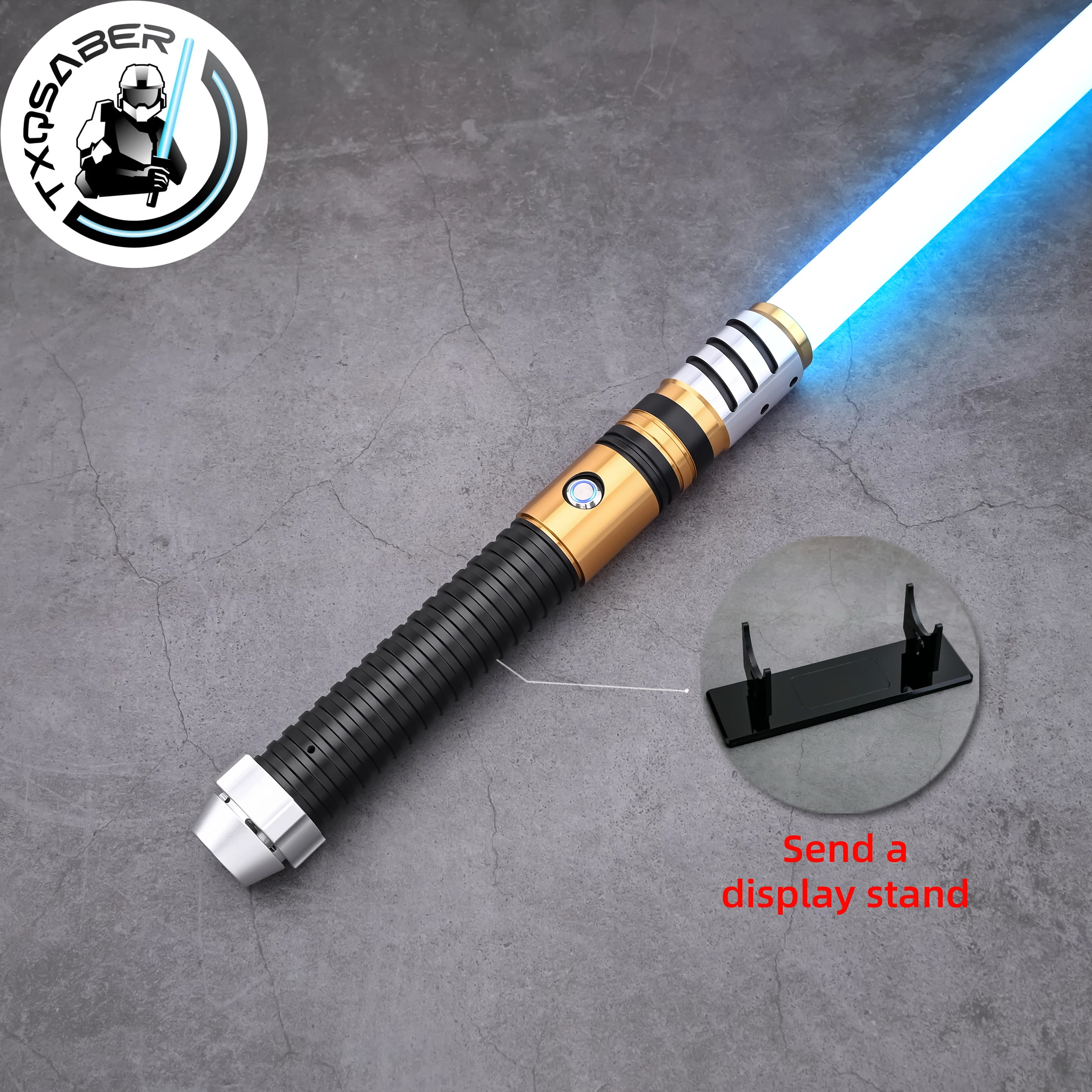 TXQSABER Lightsaber E34 Pixel SDRGB Lightsword Smooth Swing FOC Blaster Heavy Dueling Jedi Metal Hilt Light Sword Toys for Adult
TXQSABER Lightsaber E34 Pixel SDRGB Lightsword Smooth Swing FOC Blaster Heavy Dueling Jedi Metal Hilt Light Sword Toys for Adult