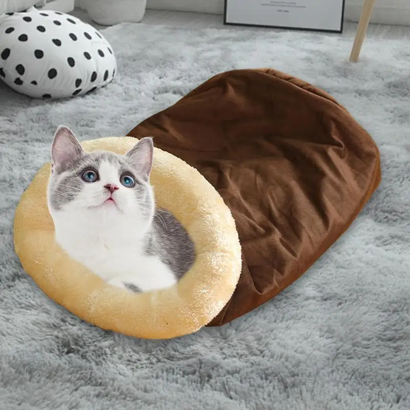 Cat Cave Bed Warm Cat Cave Semi-Enclosed Cat Bed House Soft Cat Hideaway Cat Tunnel Bed Cat Sleeping Bags For Winter Campfire
Cat Cave Bed Warm Cat Cave Semi-Enclosed Cat Bed House Soft Cat Hideaway Cat Tunnel Bed Cat Sleeping Bags For Winter Campfire