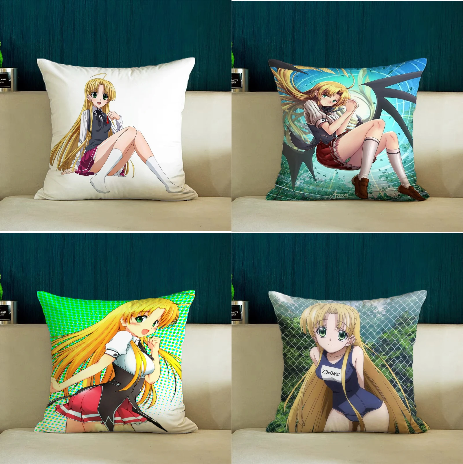 H-High School DxD Asia Argento Home Decor Covers for Bed Pillows Pillowcase 45*45 Decorative Pillow Cover 45x45 Cushions Cushion
H-High School DxD Asia Argento Home Decor Covers for Bed Pillows Pillowcase 45*45 Decorative Pillow Cover 45x45 Cushions Cushion
