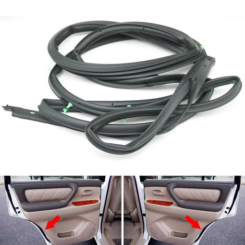 Car Door Edge Seal Waterproof Protector Weatherstrip Rubber Strip For Toyota Land Cruiser 4500 4700 LC100 98-07 For Lexus LX470
Car Door Edge Seal Waterproof Protector Weatherstrip Rubber Strip For Toyota Land Cruiser 4500 4700 LC100 98-07 For Lexus LX470