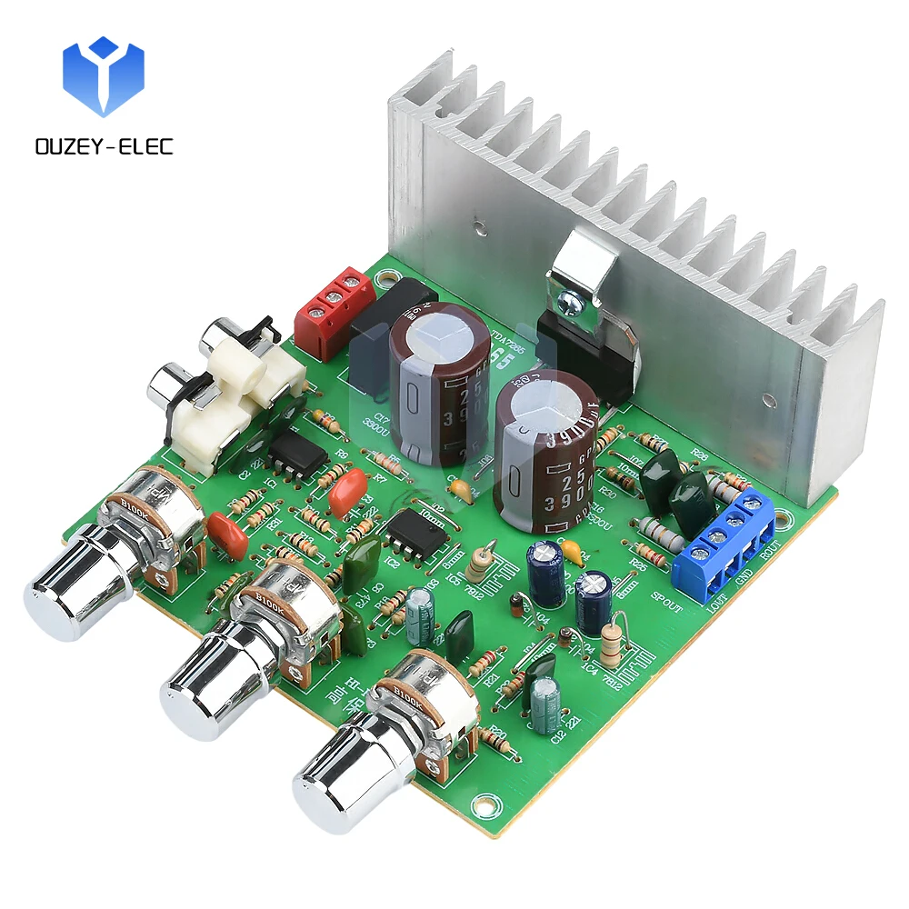 AC 12-15V TDA7265 Audio Amplifier 2.0 Channel 40Wx2 HiFi Stereo Digital Amplifier Board Preamplifier Module
AC 12-15V TDA7265 Audio Amplifier 2.0 Channel 40Wx2 HiFi Stereo Digital Amplifier Board Preamplifier Module