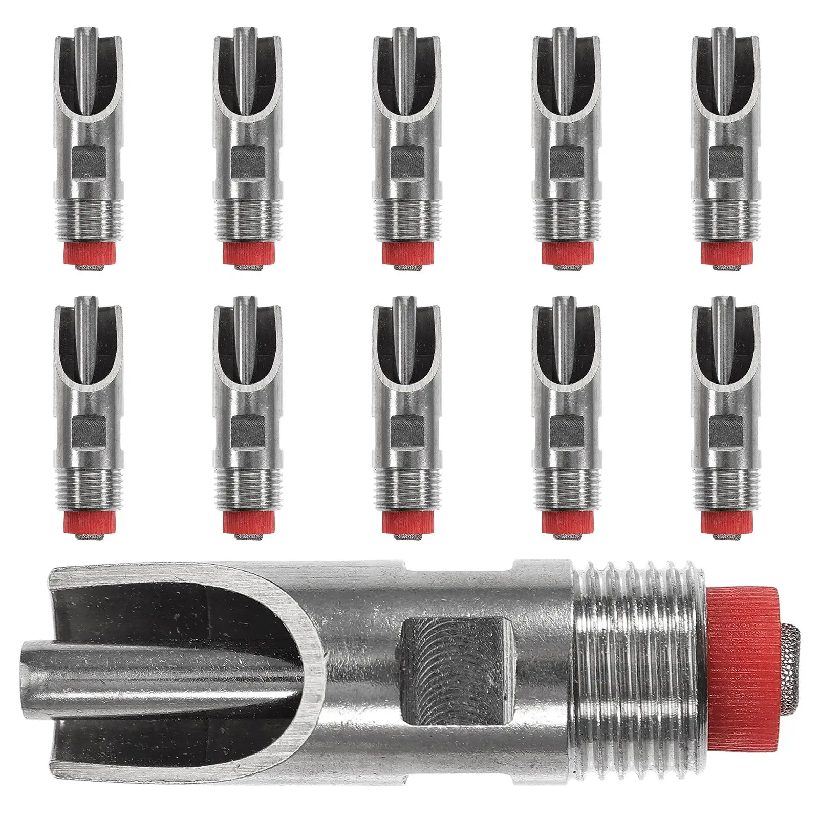 10Pcs Pig Stainless Steel Automatic Farm Livestock Waterer Livestock Chicken Watering Equipment 304 Metal Feeder
10Pcs Pig Stainless Steel Automatic Farm Livestock Waterer Livestock Chicken Watering Equipment 304 Metal Feeder