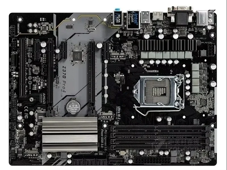Used For ASROCK Z370 PRO4 main board 1151 pin 6 graphics card luxury large board
Used For ASROCK Z370 PRO4 main board 1151 pin 6 graphics card luxury large board
