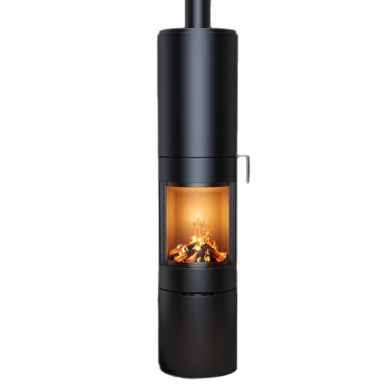 High-end cylindrical hanging fireplace Rural firewood heating fireplace Household real fire Wood burning fireplace Smokeless
High-end cylindrical hanging fireplace Rural firewood heating fireplace Household real fire Wood burning fireplace Smokeless