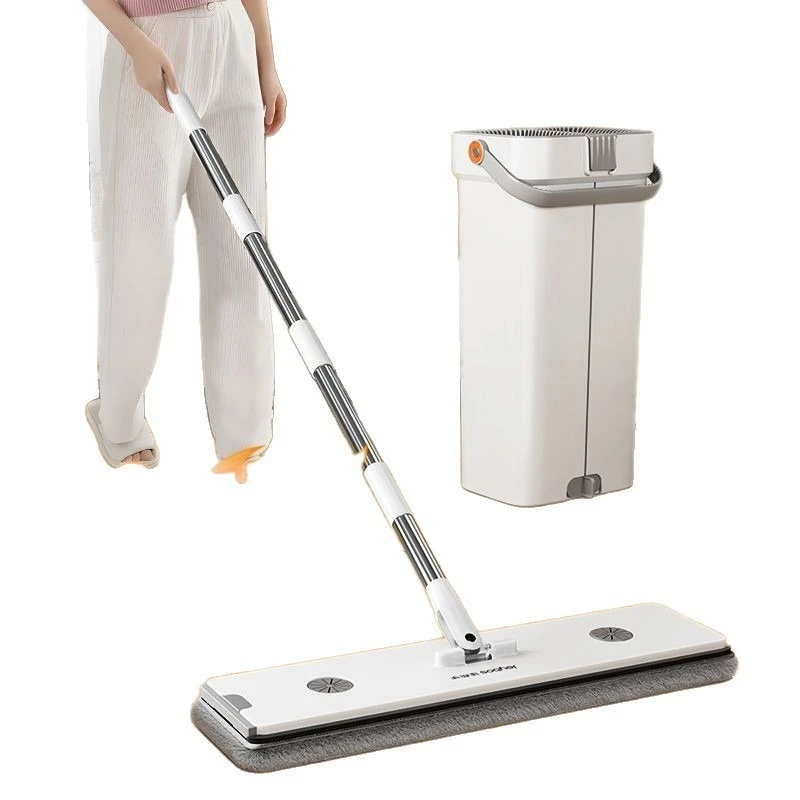 Mop hand-washing flat, multi-functional one-drag clean dry and wet separation mop bucket
Mop hand-washing flat, multi-functional one-drag clean dry and wet separation mop bucket