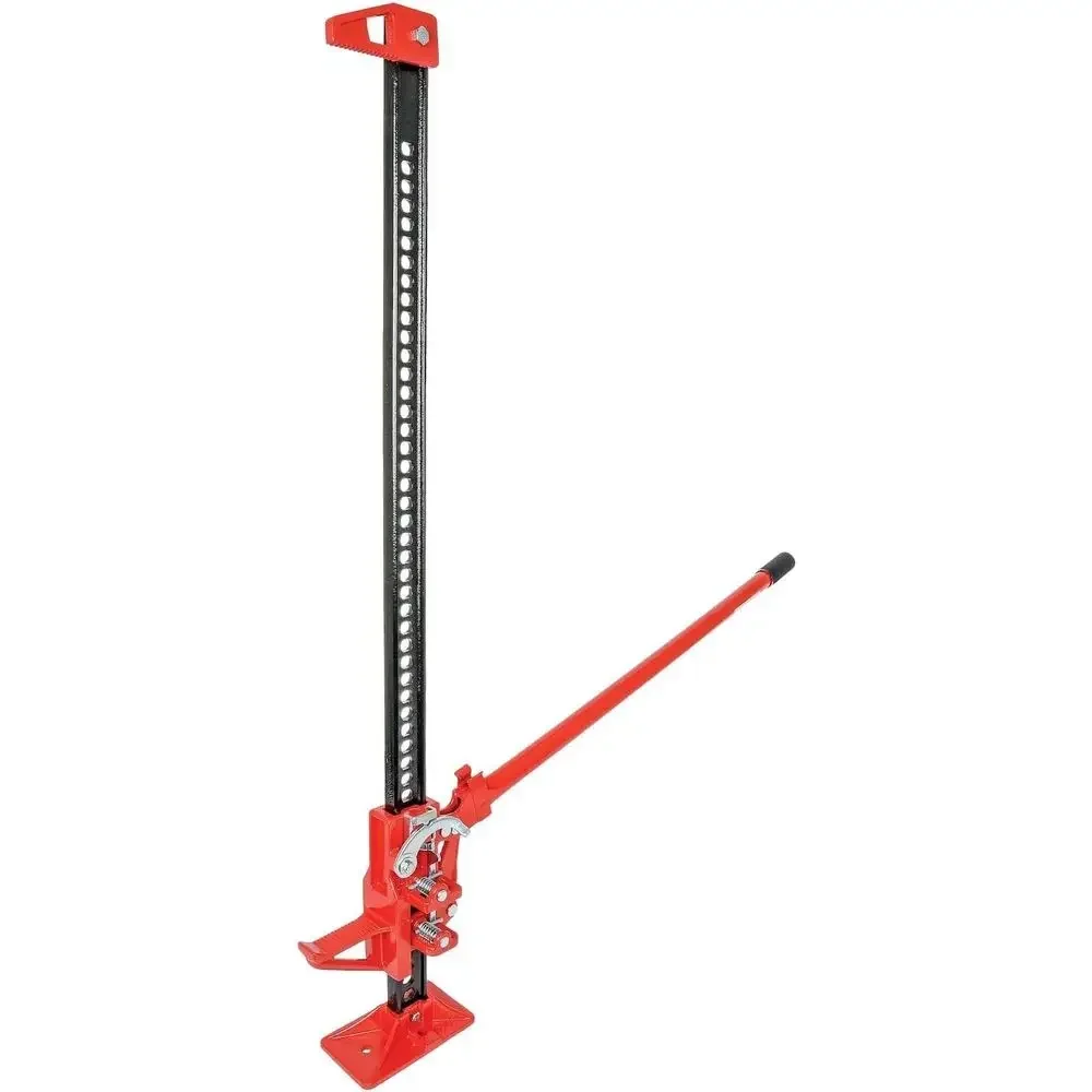 3-Ton 48 Adjustable Steel Jack with Red & Black Coating, Clamping Features
3-Ton 48 Adjustable Steel Jack with Red & Black Coating, Clamping Features