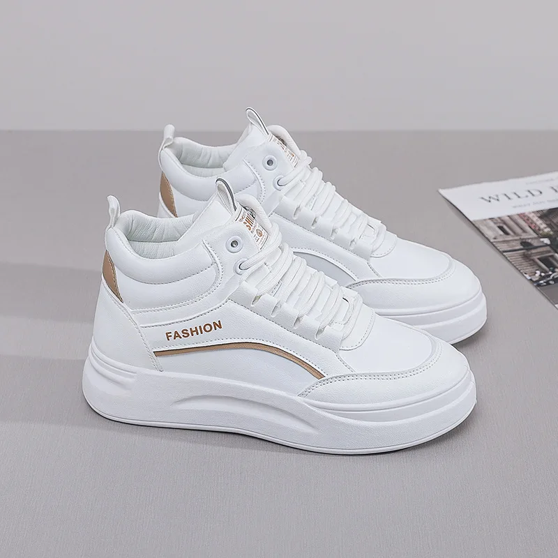 Trendy Thick Bottom Sneakers Women's Spring Summer New Style Casual Shoes Versatile High Top Shoes Fashionable Korean Version
Trendy Thick Bottom Sneakers Women's Spring Summer New Style Casual Shoes Versatile High Top Shoes Fashionable Korean Version