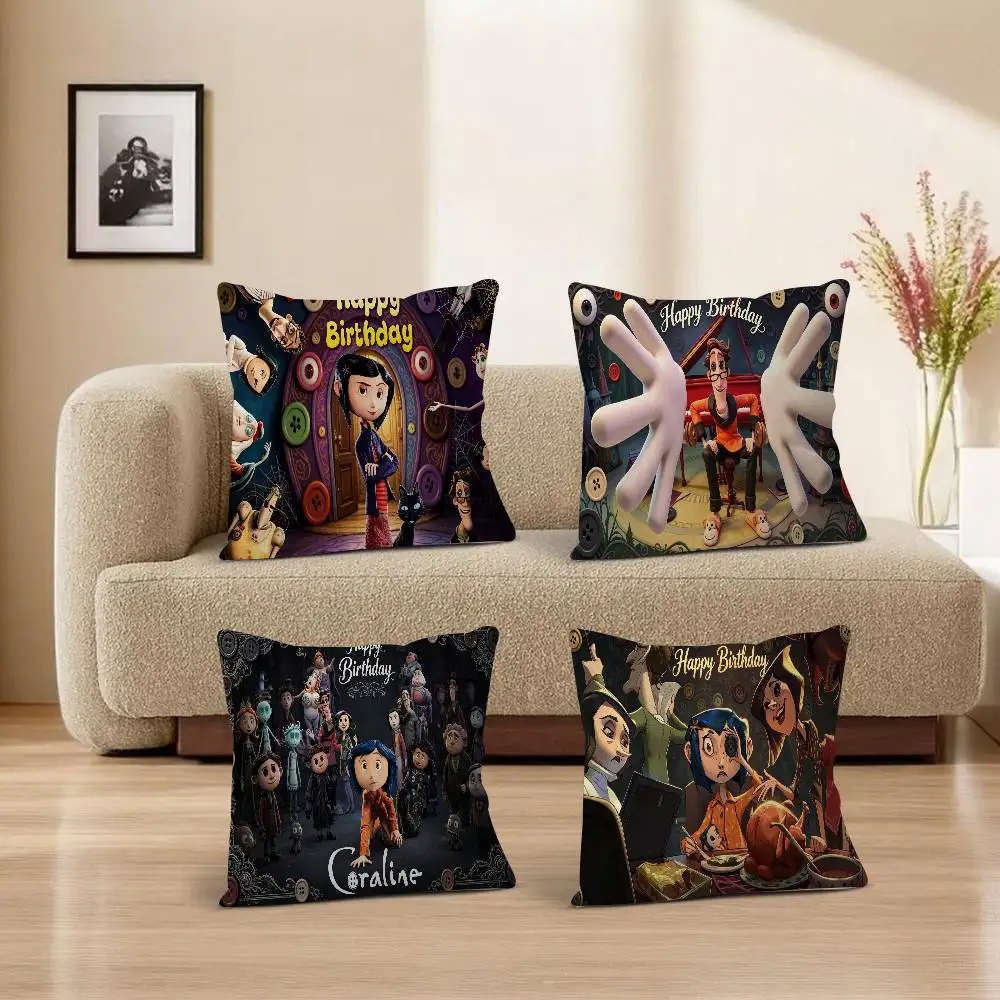 Coraline & The Secret Door Maple Design Cushion Cover Happy Autumn Harvest decor Holiday Decorati Pillow Cover
Coraline & The Secret Door Maple Design Cushion Cover Happy Autumn Harvest decor Holiday Decorati Pillow Cover